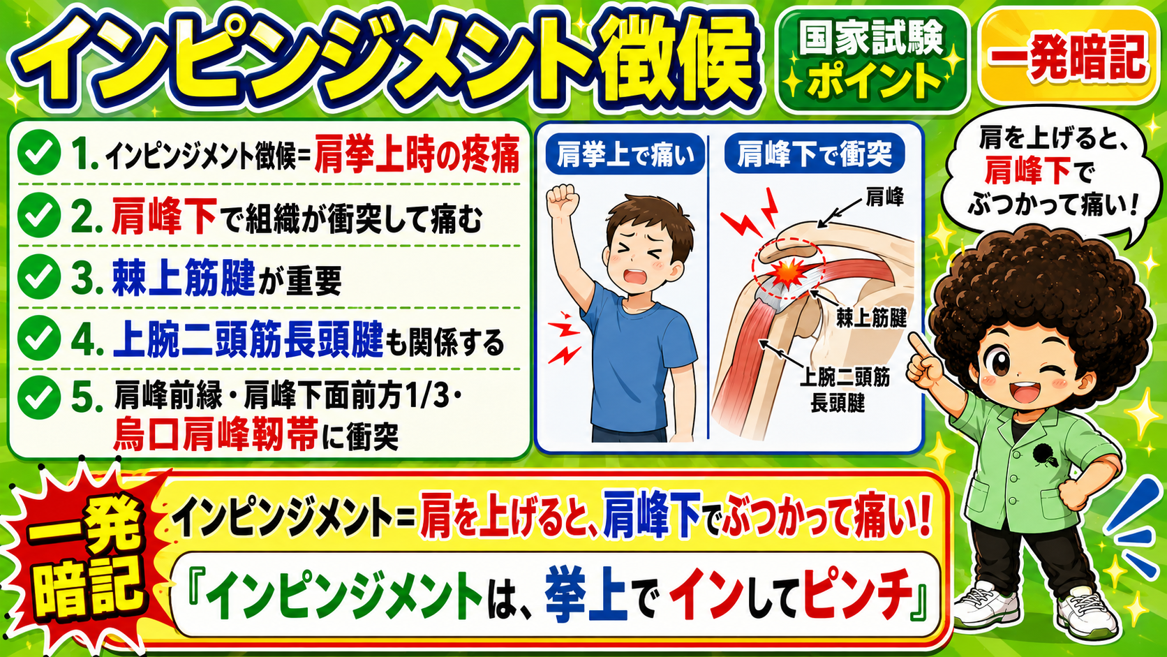 インピンジメント徴候｜インピンジメント徴候 1