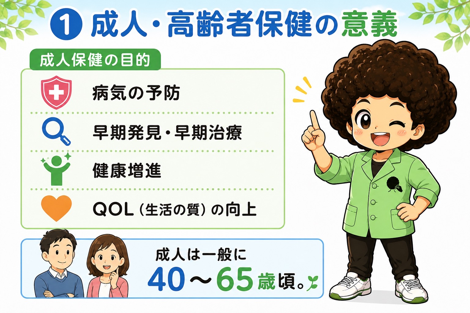 公衆衛生（成人・高齢者保健）｜公衆衛生（成人・高齢者保健） 1