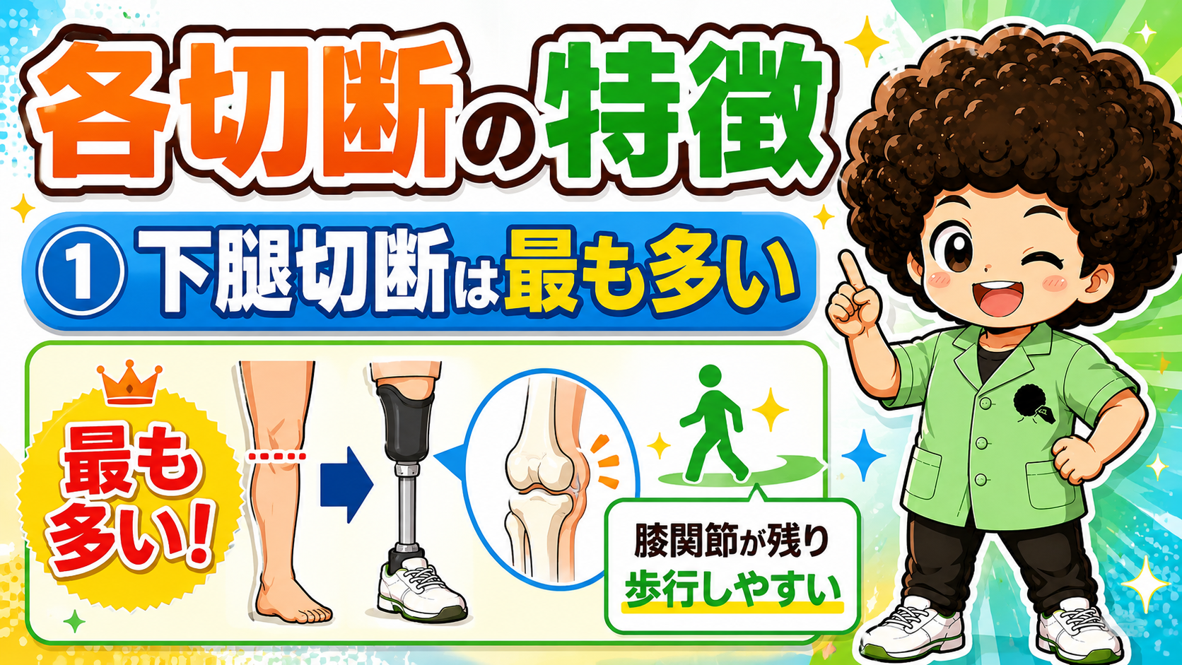 各切断の特徴｜各切断の特徴 1