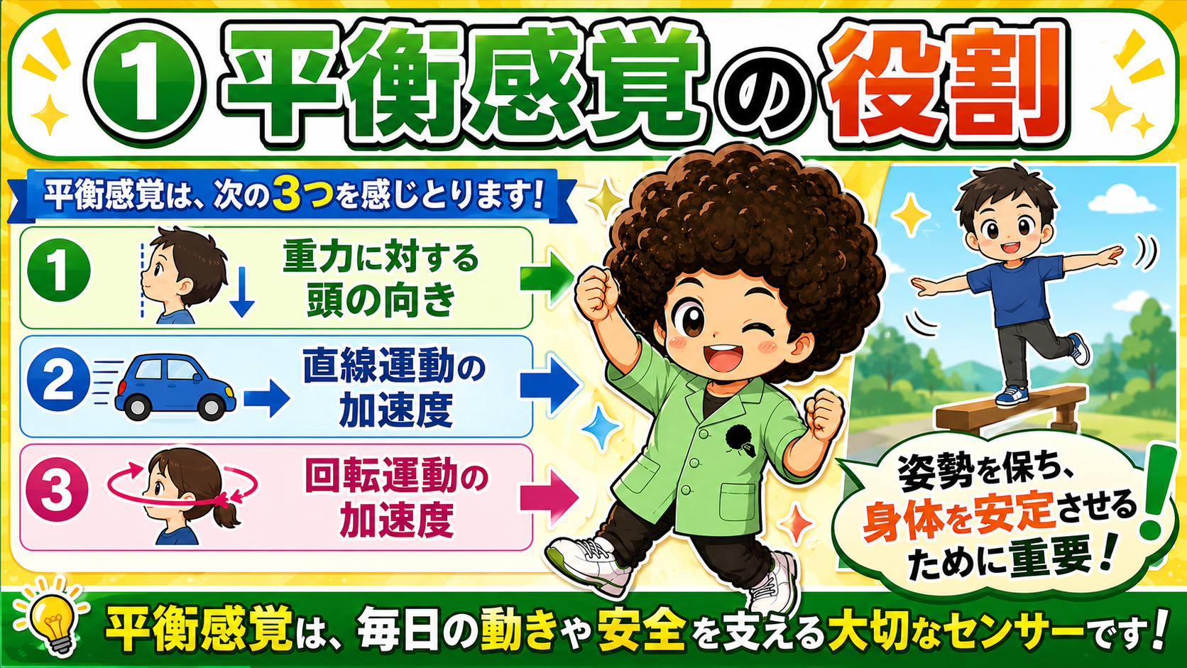 平衡感覚｜平衡感覚 1