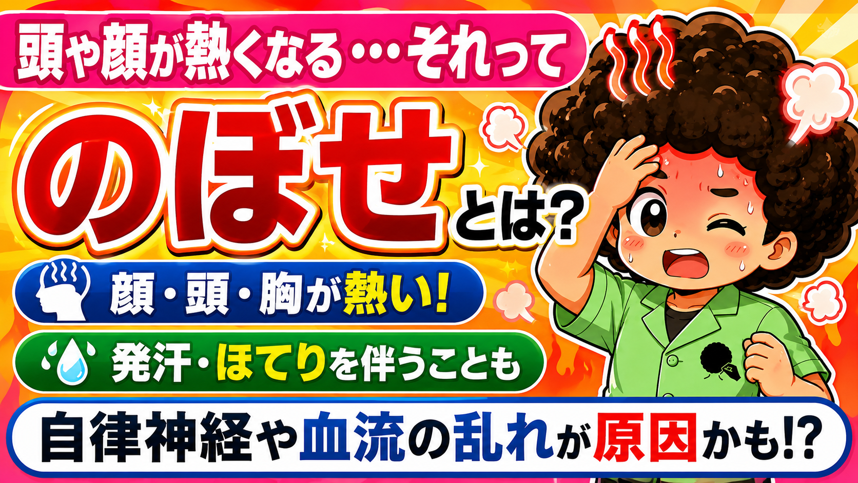のぼせと更年期障害｜のぼせと更年期障害 1