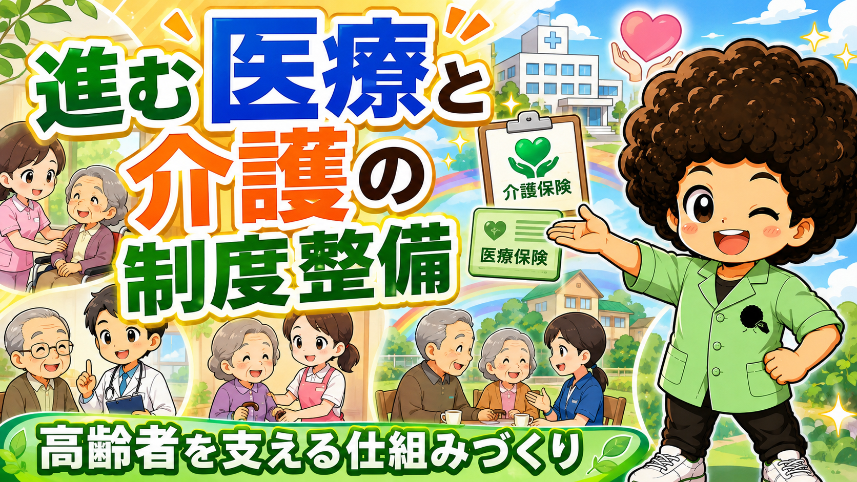 医療保険と介護保険 ― 高齢者を支える仕組みづくりが進む