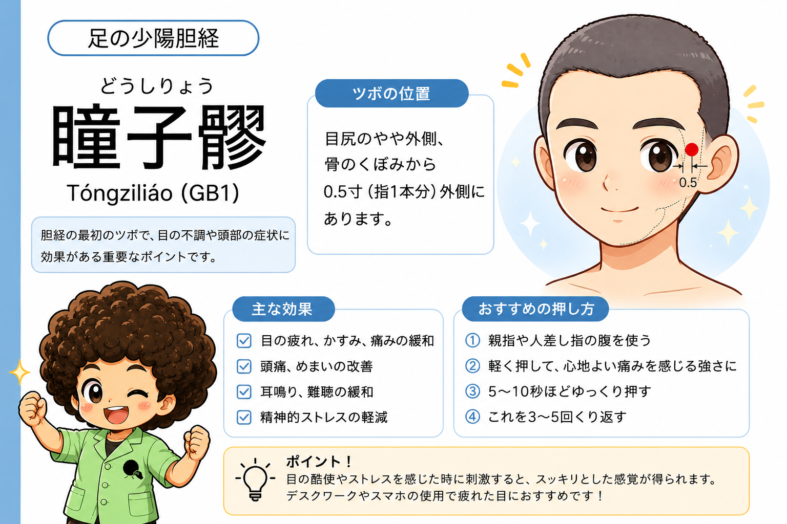 足の少陽胆経｜足の少陽胆経 1