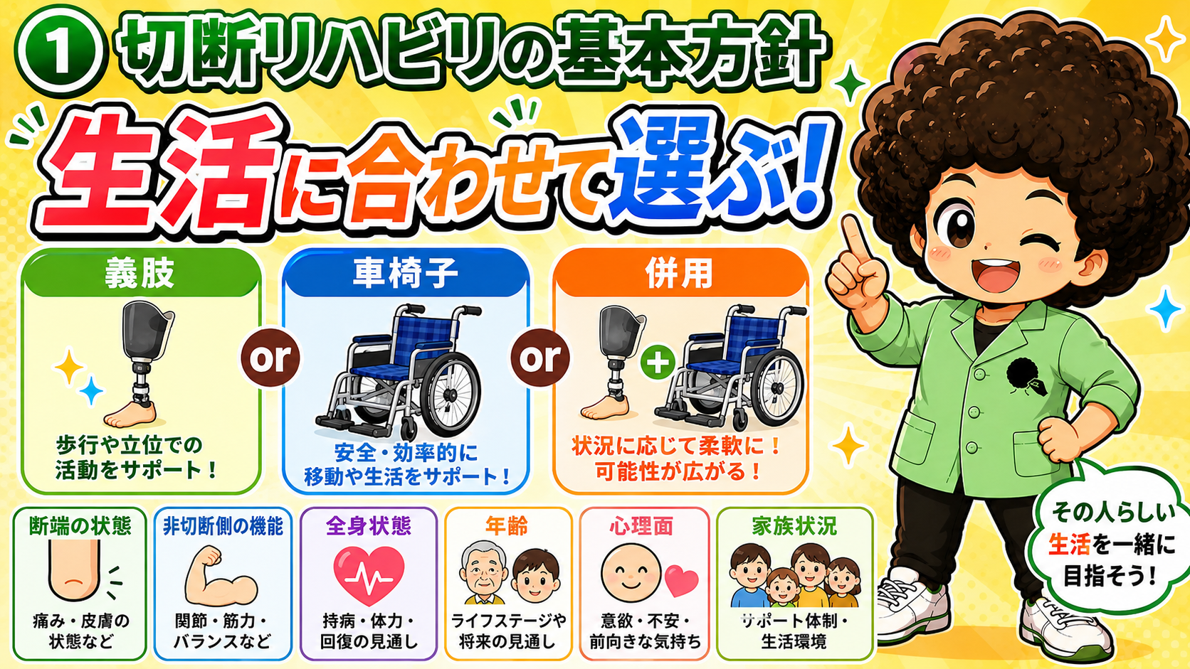 切断リハビリテーション｜切断リハビリテーション 1