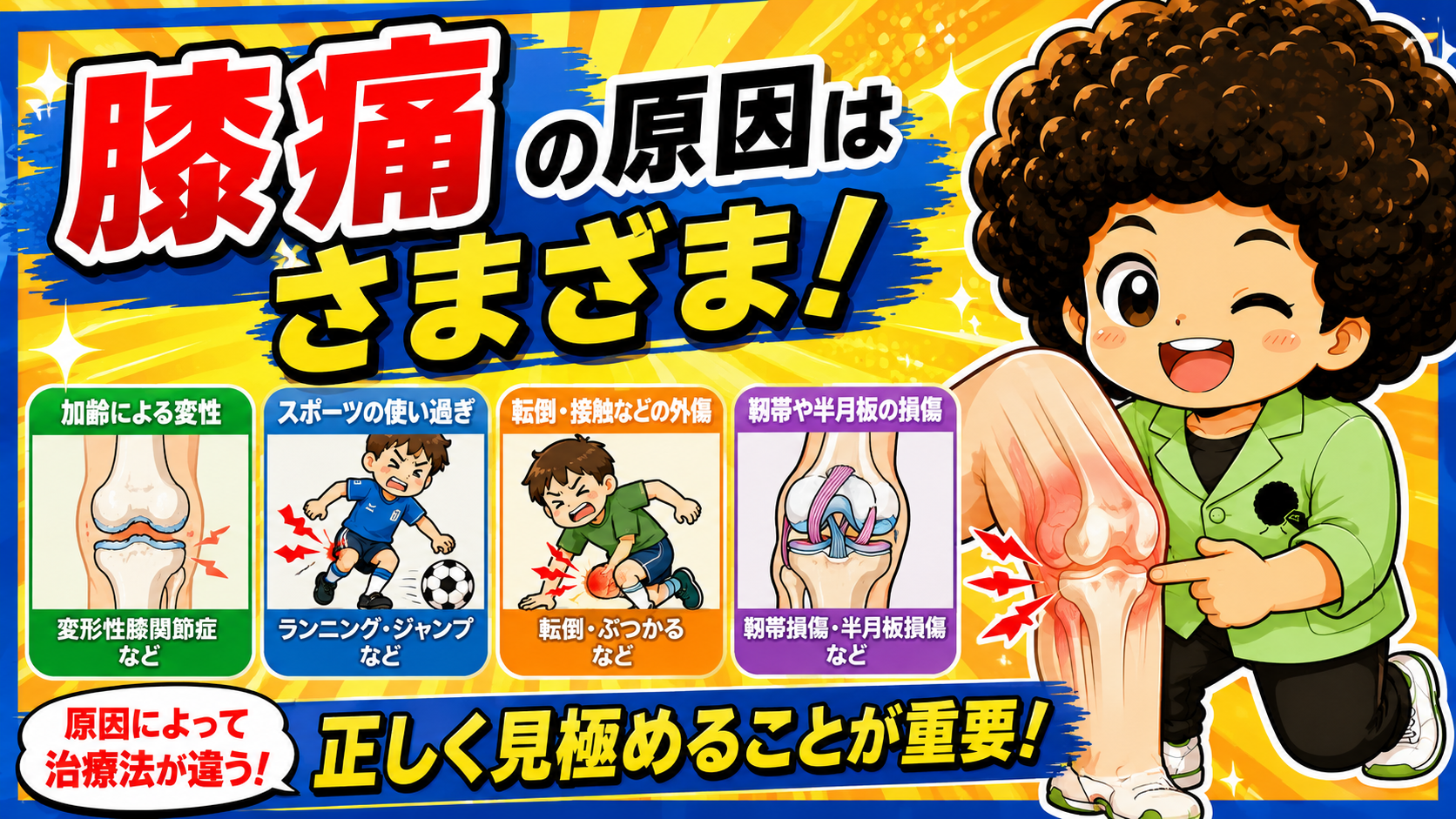 膝痛の鑑別と治療｜膝痛の鑑別と治療 1