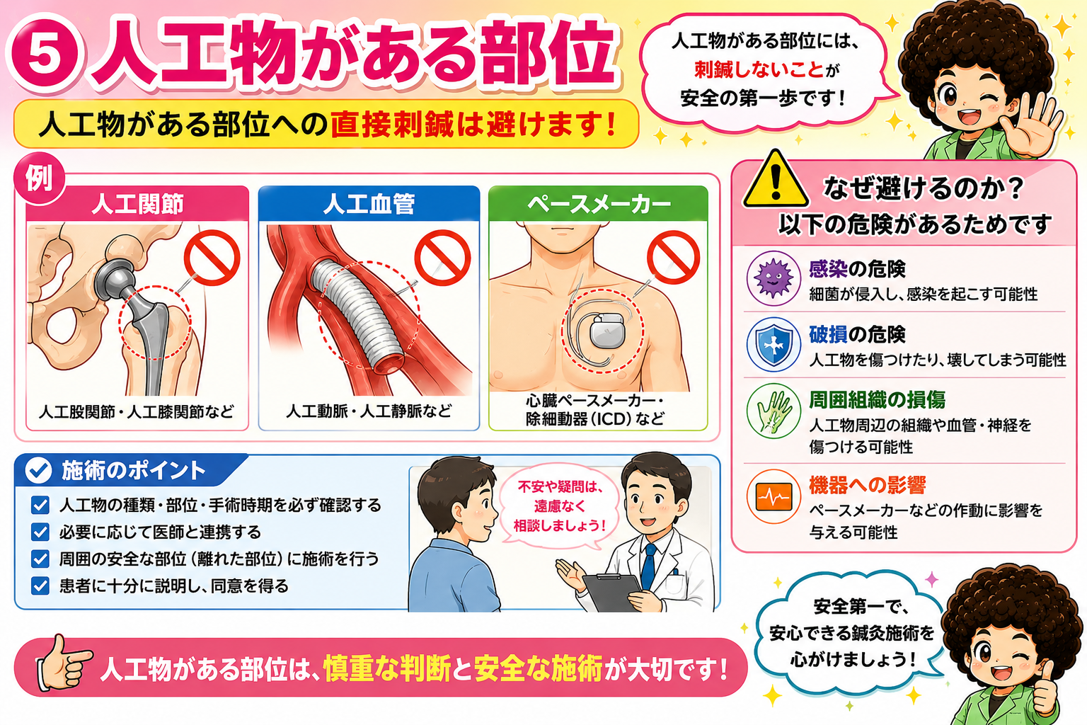 人工関節・人工血管・ペースメーカーと、避ける4つの理由